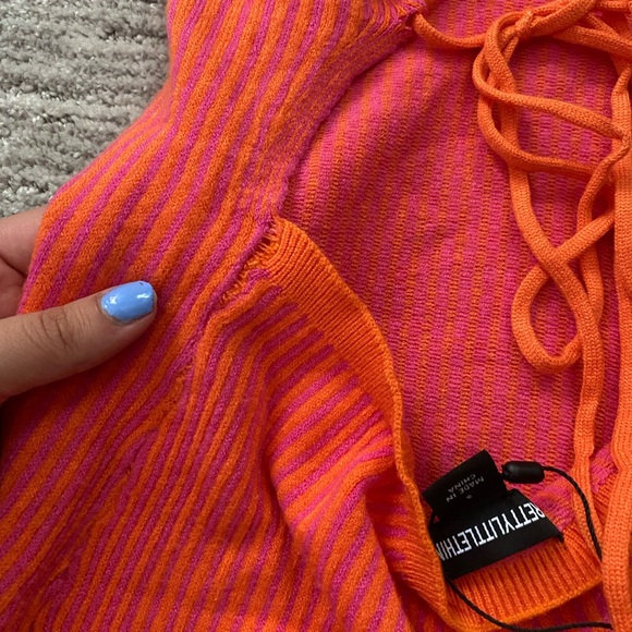 knit mini dress - Picture 7 of 8